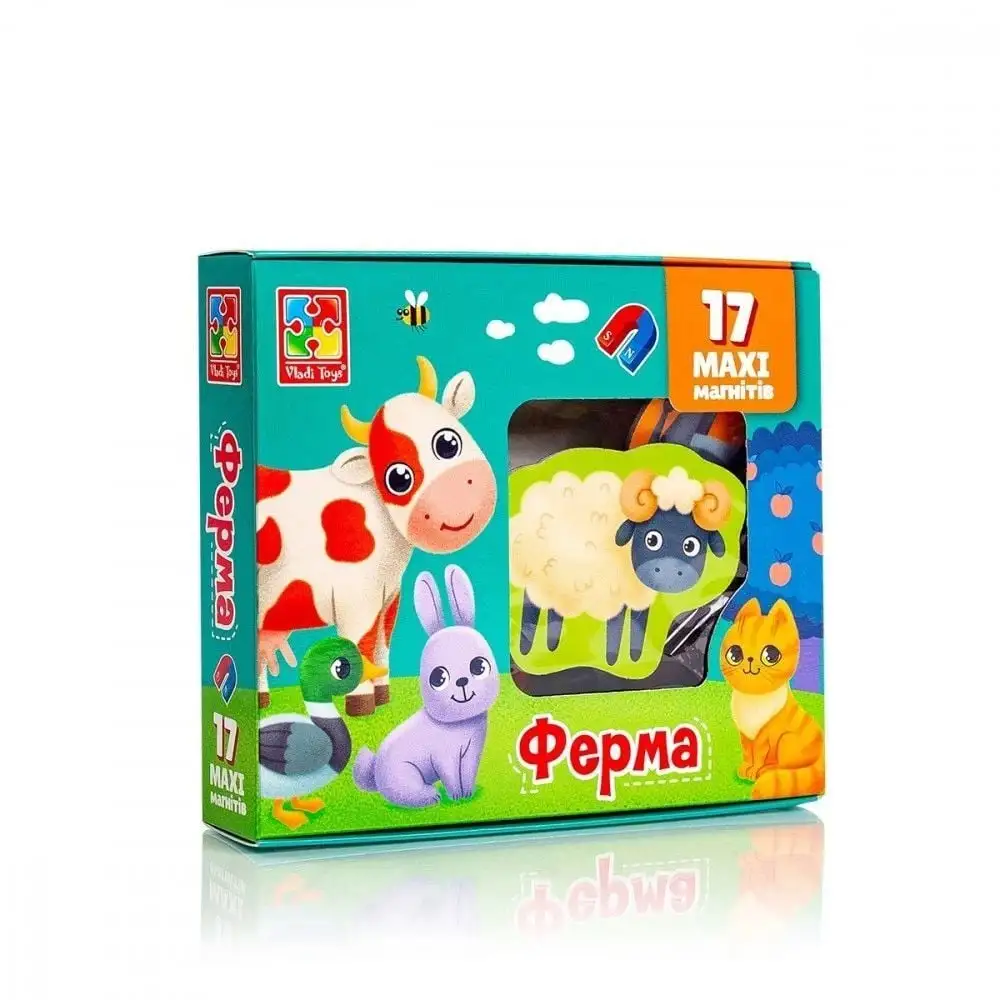 Гра настільна"Набір магнітів. Ферма" VT3106-24