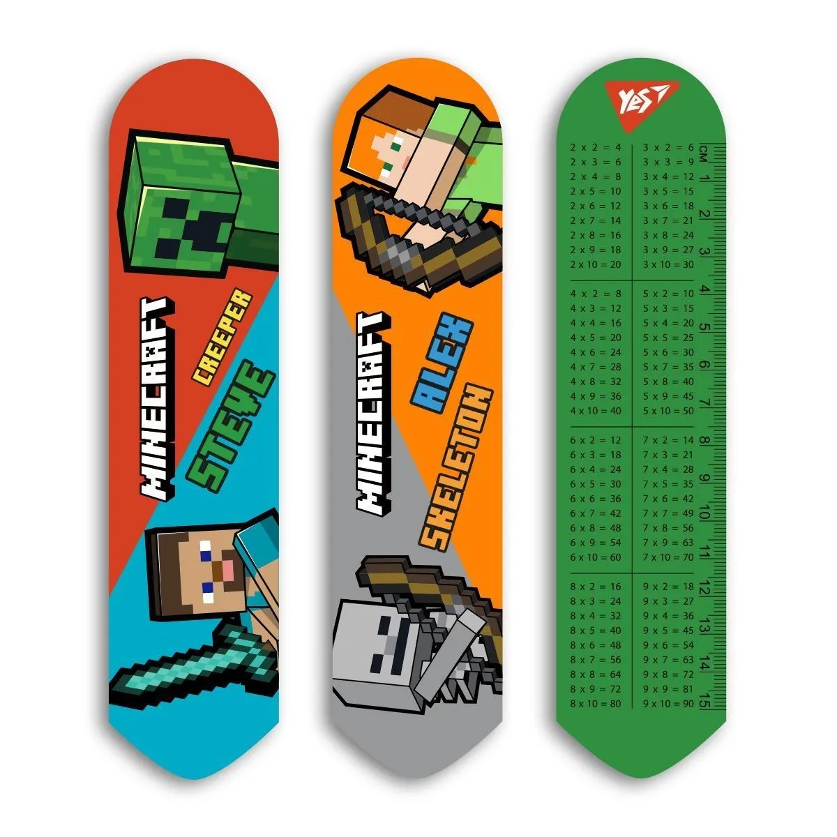 Закладинка 2D Yes &quot;Minecraft Steve&quot;