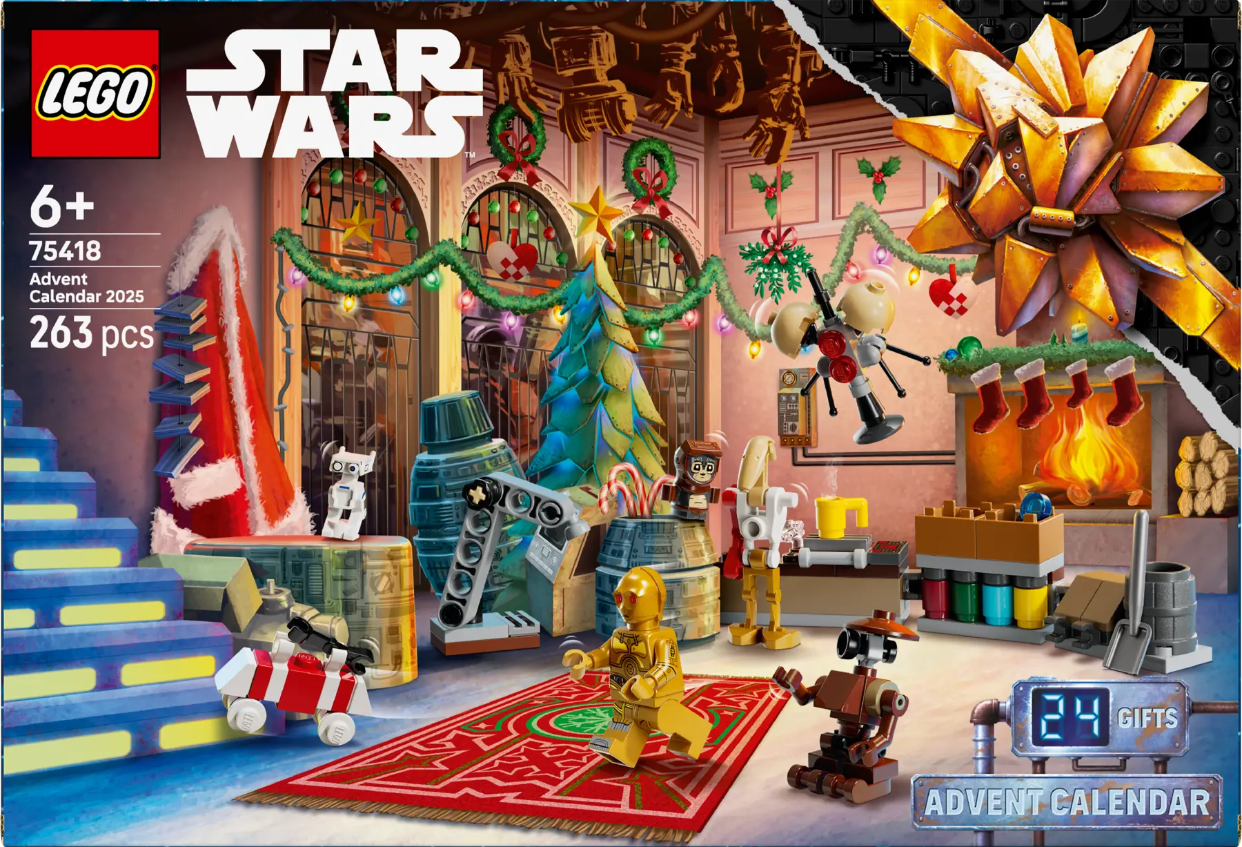Конструктор Адвент календар 2025 LEGO Star Wars