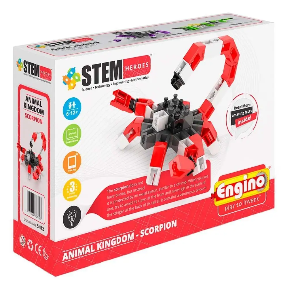 Конструктор серії STEM HEROES - Царство тварин: скорпіон
