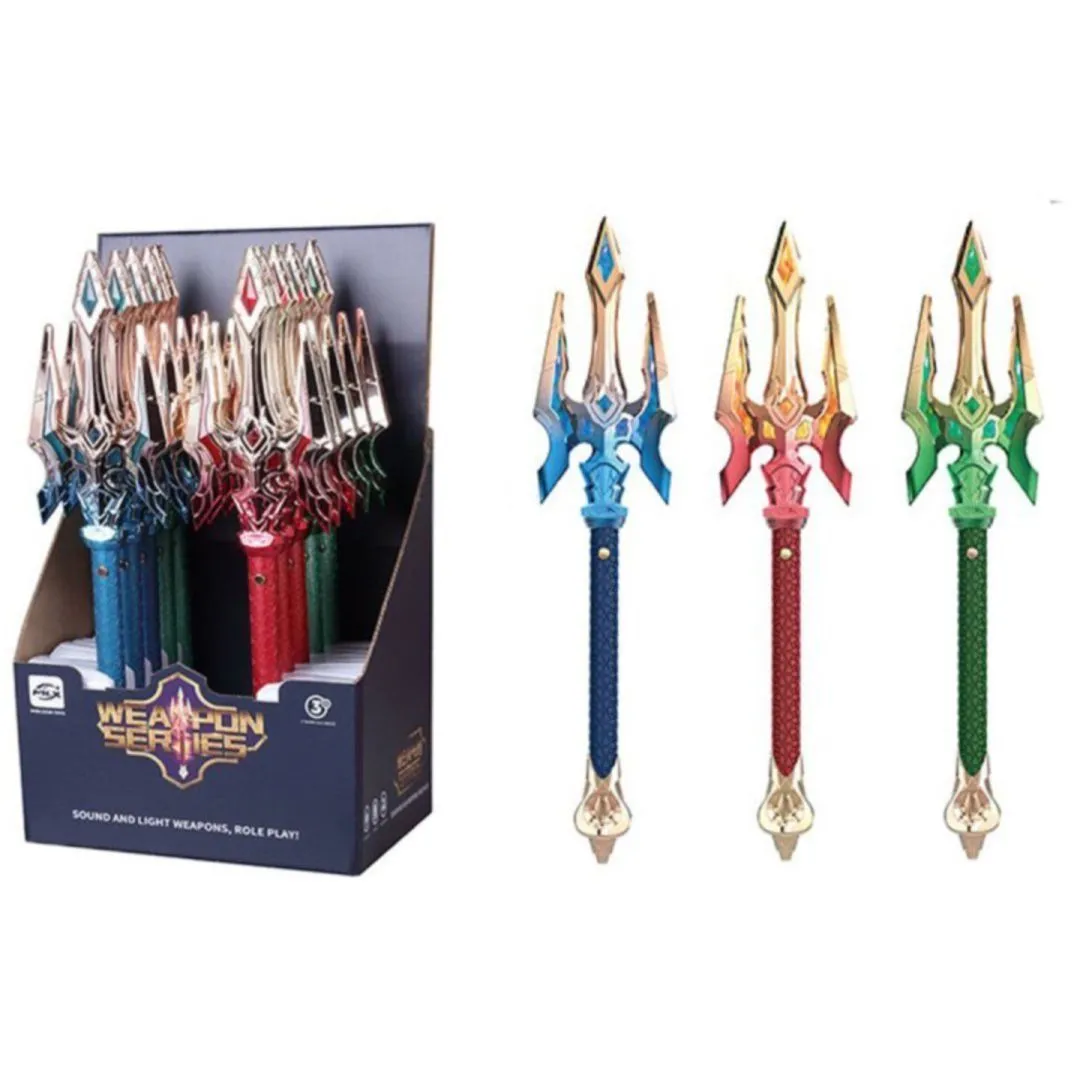 Іграшкова зброя зі звуком і світлом (3 кольори, змішаний набір)