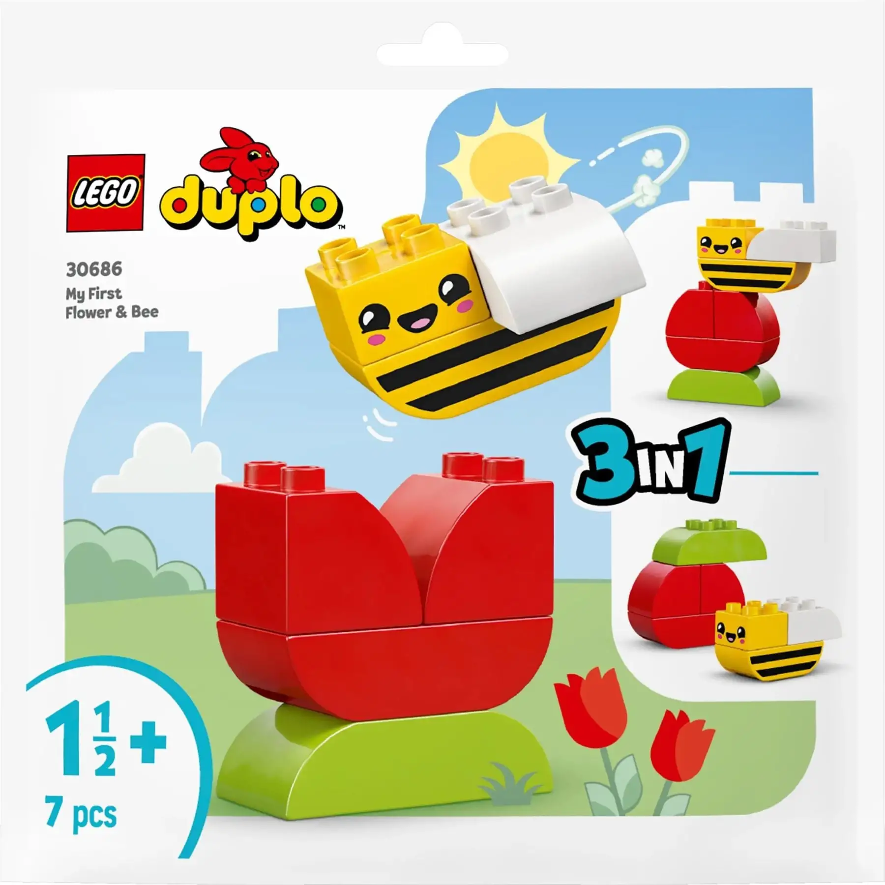 Конструктор Моя перша квітка та бджілка LEGO Bags