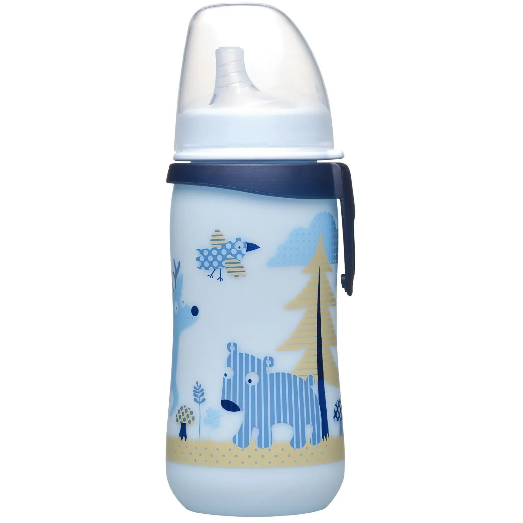 РР поїлка &quot;First cup&quot; з широкою горловиною 330мл &quot;Х&quot; (Система&quot;Actiflex&quot;)/ NIP