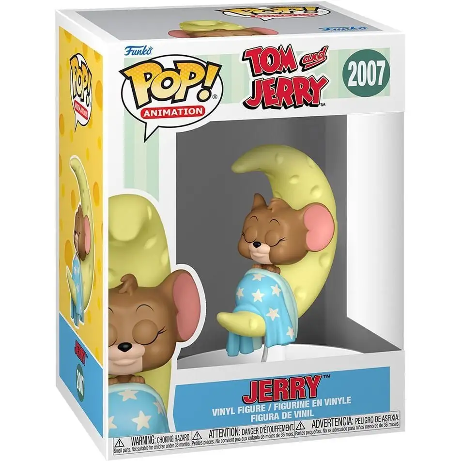 Ігрова фігурка FUNKO POP! серії "Том і Джеррі" S4 - ДЖЕРРІ НА СИРНОМУ МІСЯЦІ