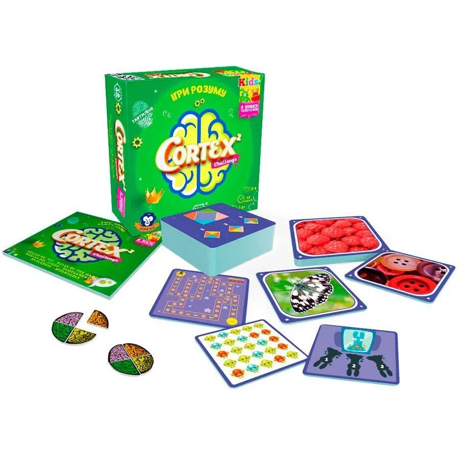 Настільна гра -  CORTEX 2 CHALLENGE KIDS