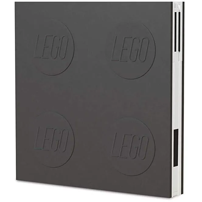 LEGO STATIONERY блокнот BLACK з гелевою ручкою