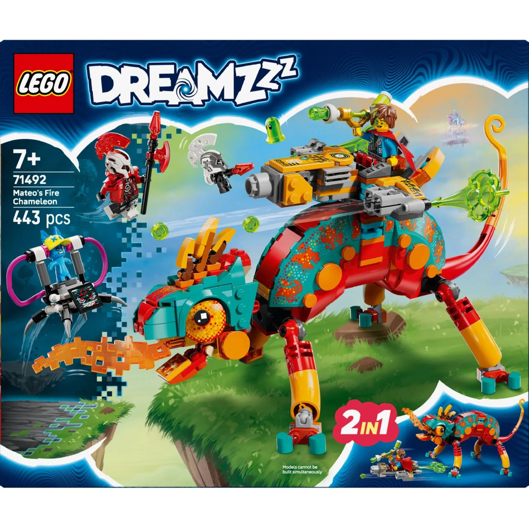 Конструктор Вогняний хамелеон Матео LEGO DREAMZzz