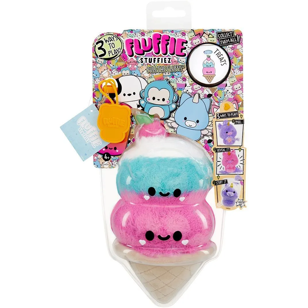 Мяка іграшка-антистрес FLUFFIE STUFFIEZ серії "Small Plush" - МОРОЗИВО