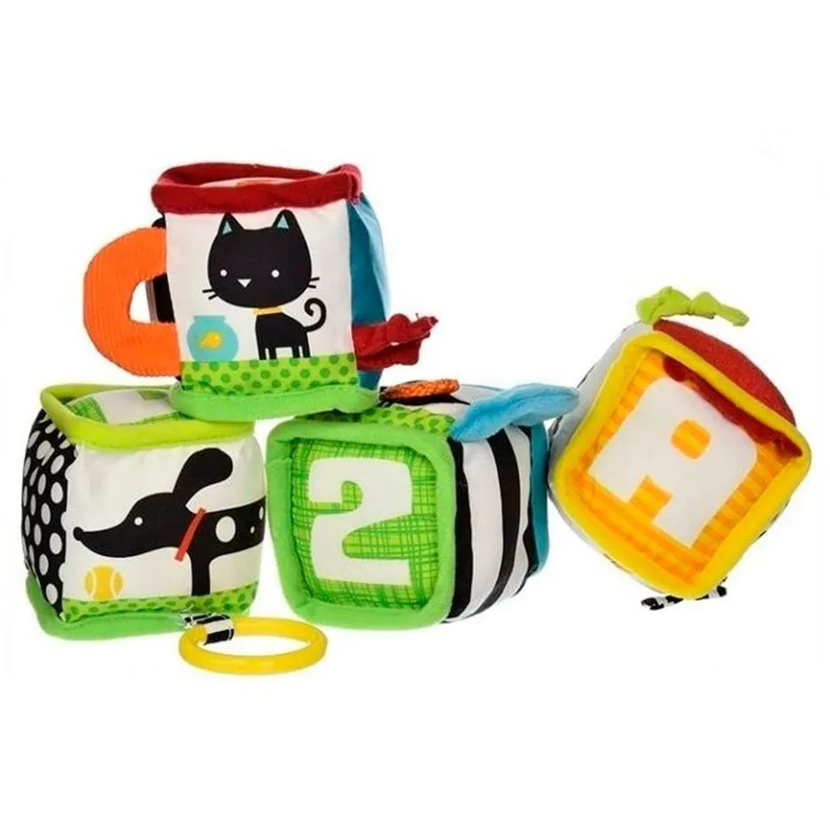 М&#039;який кубик &quot;Звірята&quot;