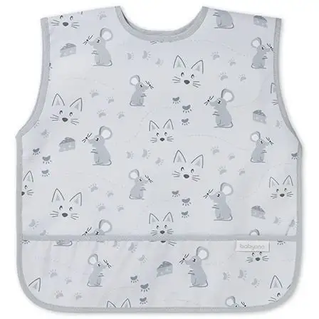Нагрудник-фартух "Мишенятка" (6м+) (34 см x 33 см) /"Babyono"