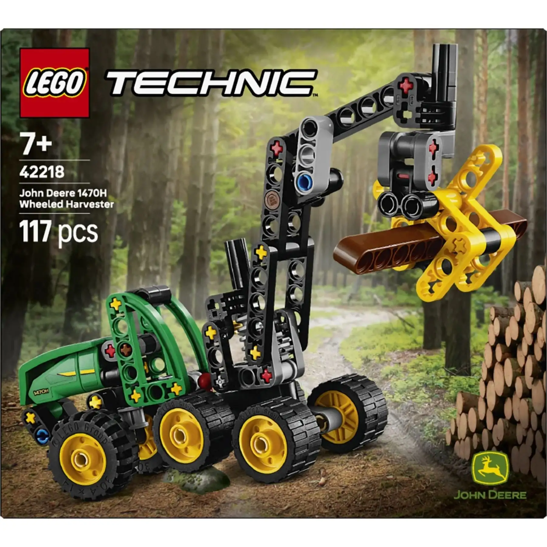 Конструктор Колісний комбайн John Deere 1470H