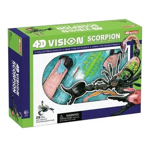 Объемная модель 4D Master Скорпион