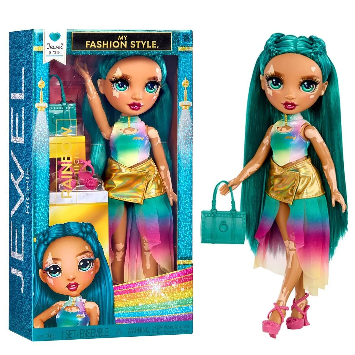 Лялька RAINBOW HIGH серії My Fashion Style  ДЖУЕЛ (з аксес.)