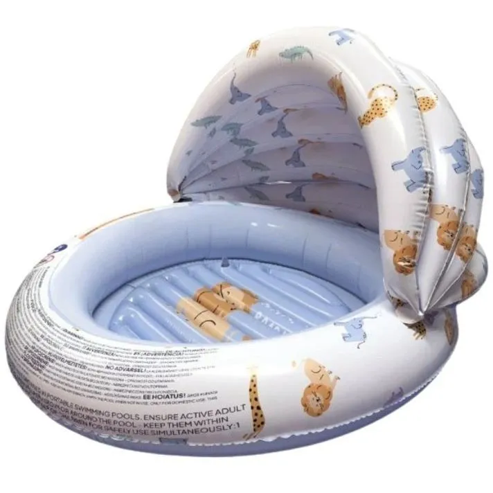 Басейн 100 cm Wild Life Canopy  - надувне дно