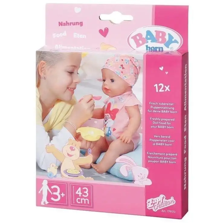 Каша для ляльки "Baby Born" 12 пакетиків
