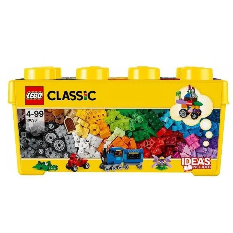 Конструктор Коробка кубиків LEGO^ для творчого конструювання, середнього розміру