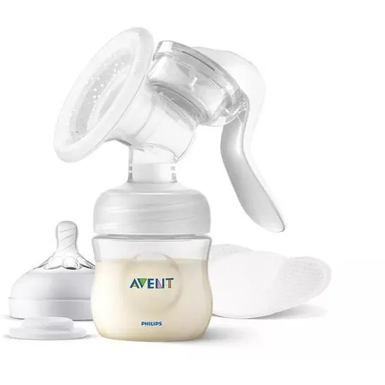 Ручний молоковідсмоктувач &quot;Philips&quot; з пляшечкою 115 мл, Avent