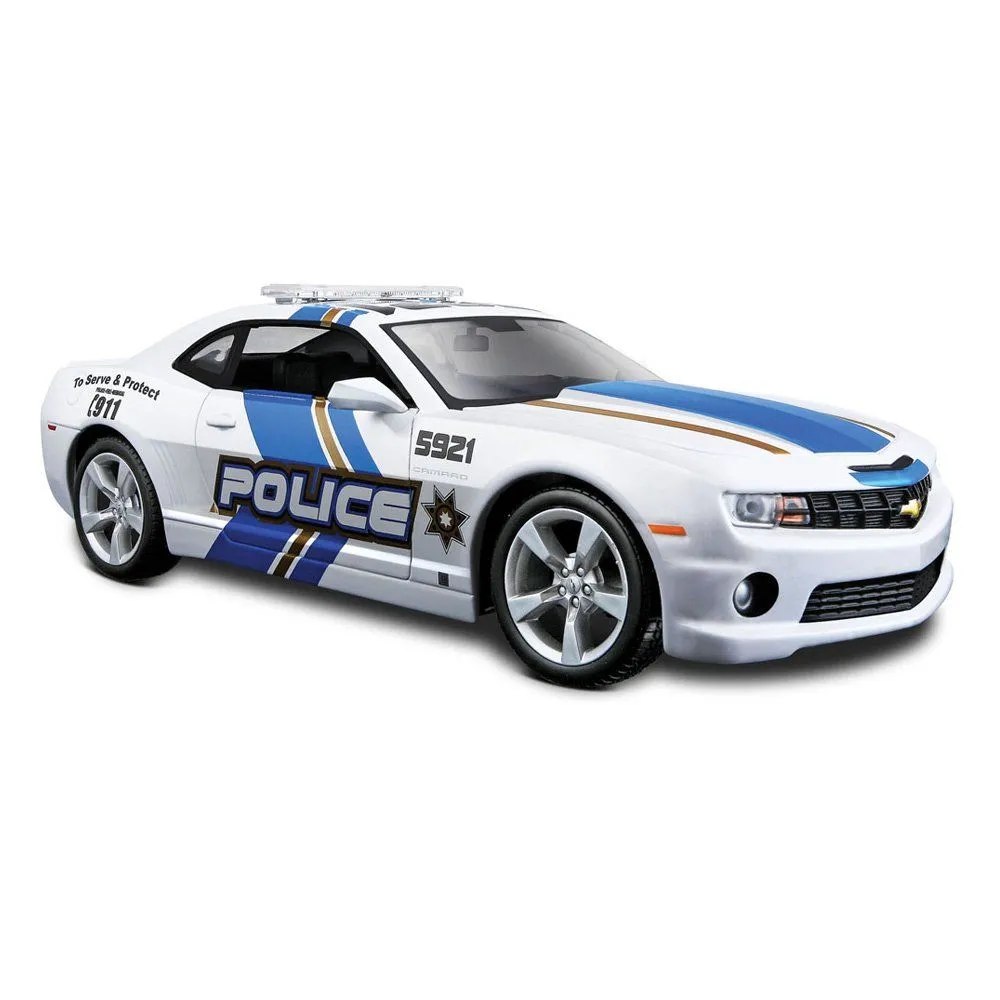 Автомодель &quot;2010 Chevrolet Camaro SS RS Police&quot; білий, М1:24