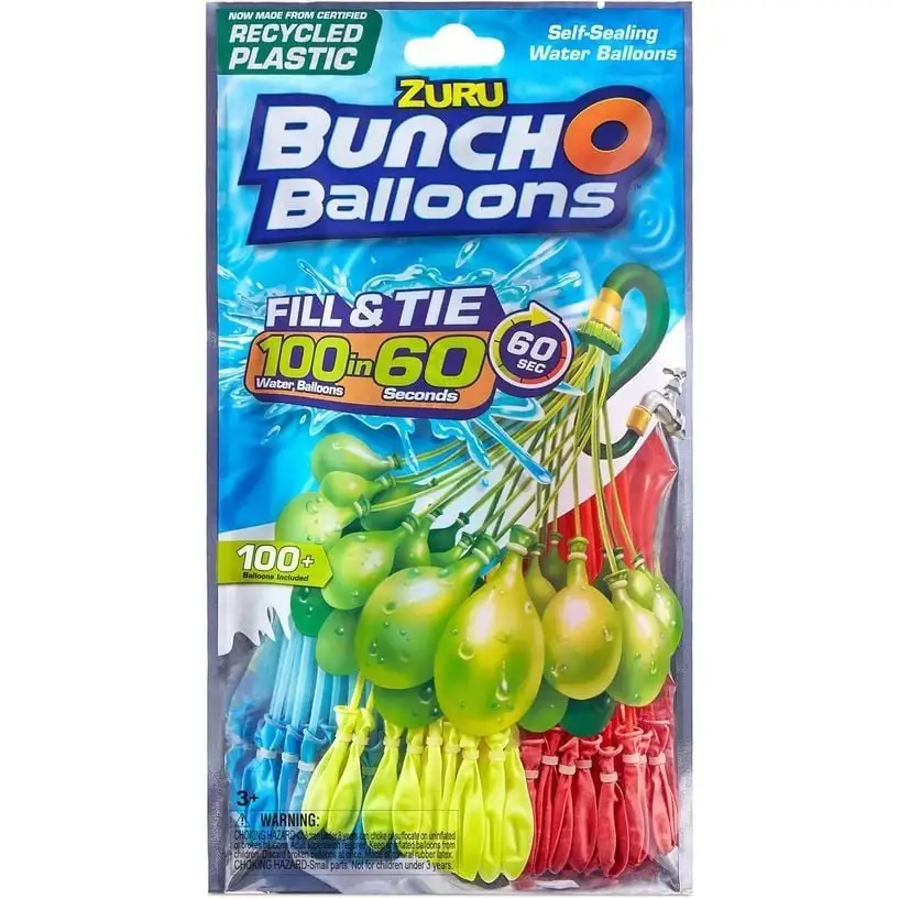 Ігровий набір BUNCH O BALLOONS Водні кульки 100 шт/уп, в асортименті