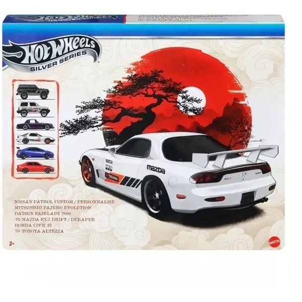 Тематичний набір машинок "Дорогами Японії" Hot Wheels