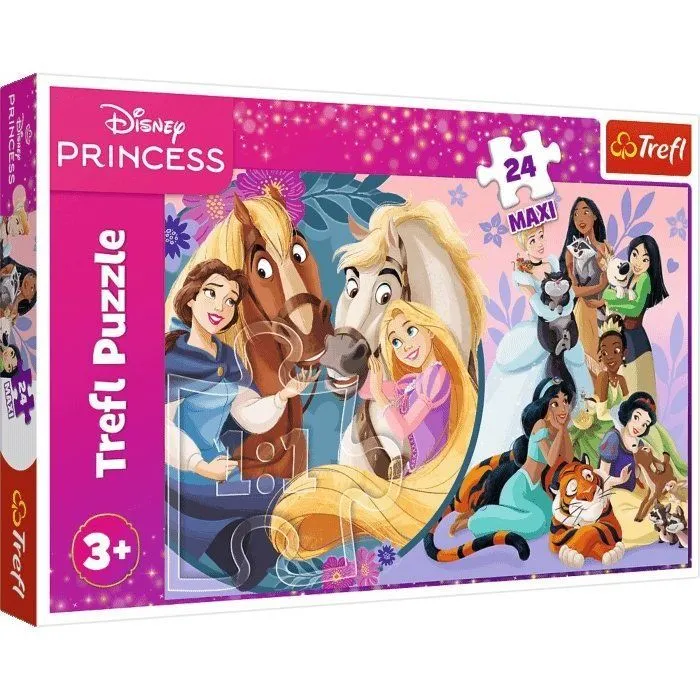 43799 Trefl Пазли "24 Maxi" Disney Princess Посмішка дружби