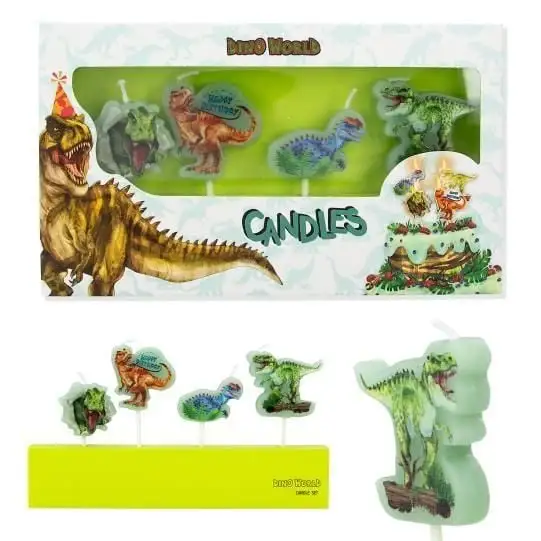 Dino World Свічки 0411749