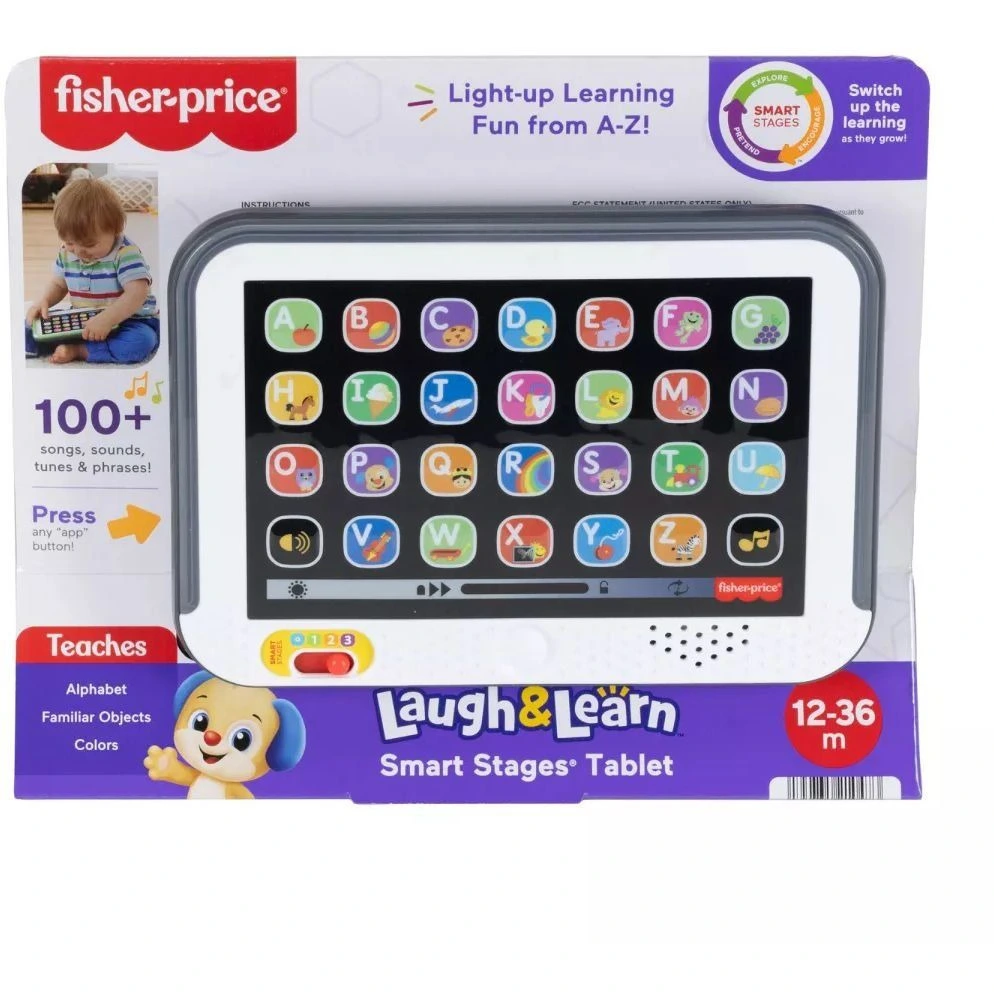 Розумний планшет з технологією Smart Stages (укр.) Fisher-Price