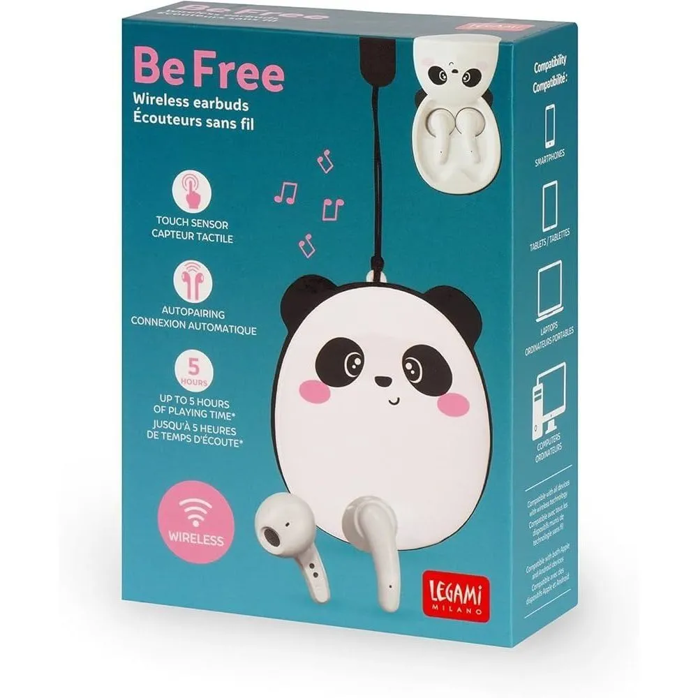 Бездротові навушники Be Free Панда, арт EAR0005