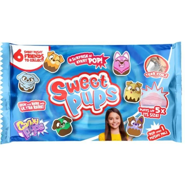 Candy Pops Мяка іграшка "Солодкі цуценята", арт. 2408001