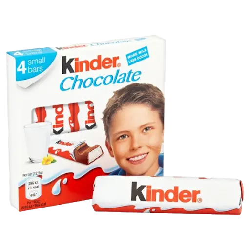 Шоколад &quot;Kinder&quot; з молочною начинкою, 50 г
