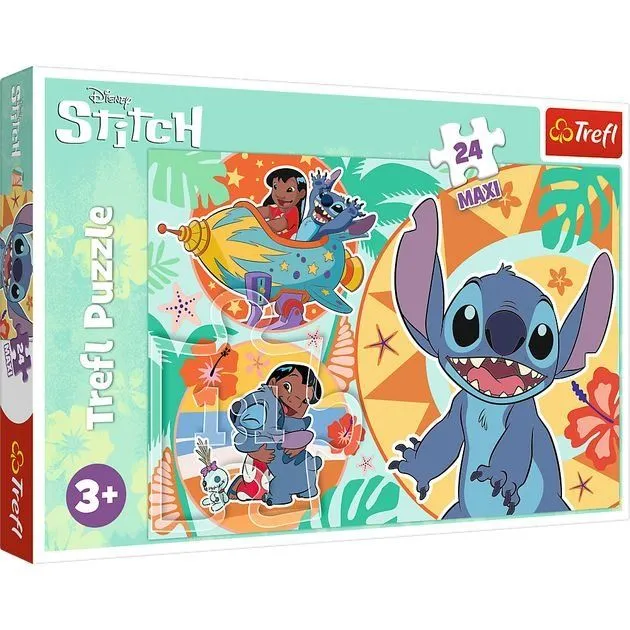 Trefl Пазли "24 Maxi" Lilo&amp;Stitch Щасливий день