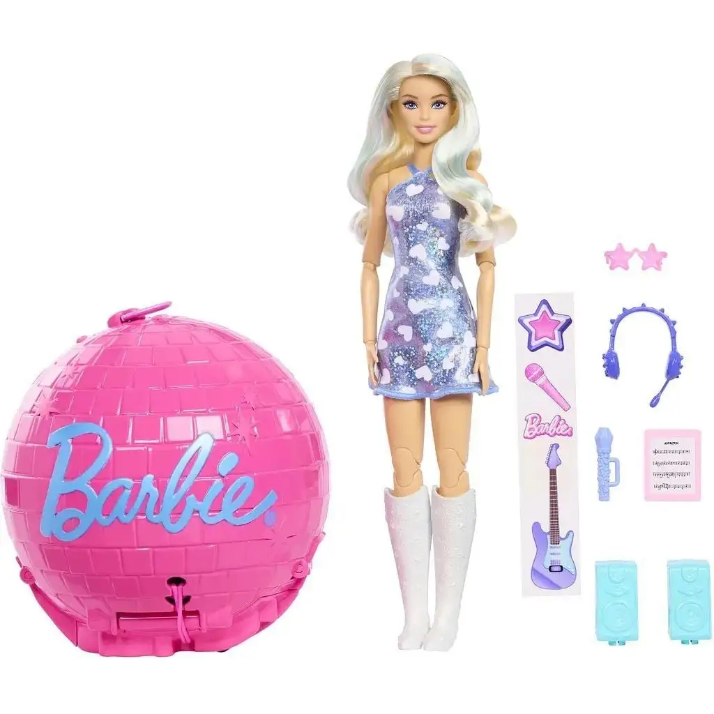 Набір-сюрприз Barbie Roll &amp; Reveal  поп-зірка