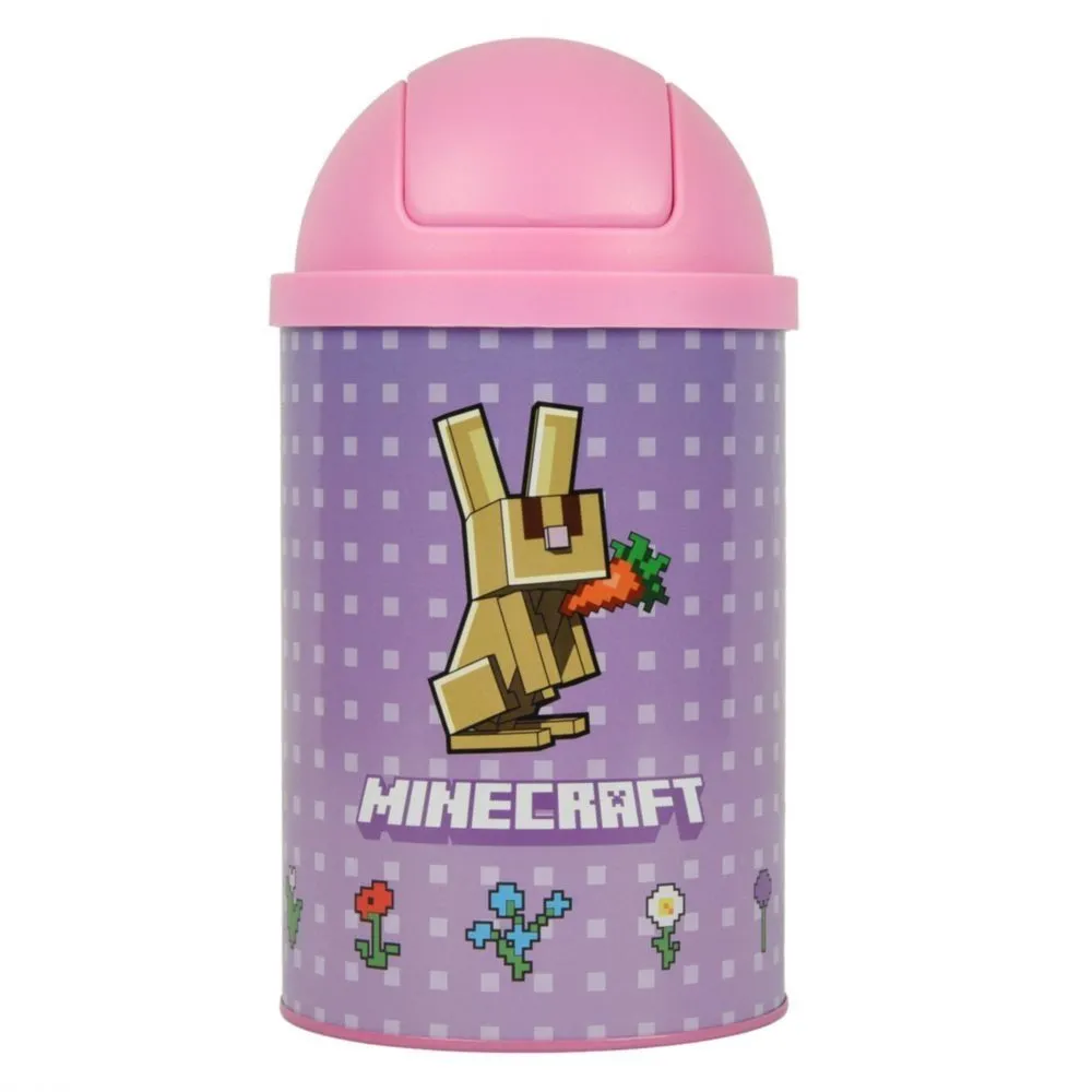 Настільний контейнер для сміття Yes Minecraft.Spring металевий, 10*18см
