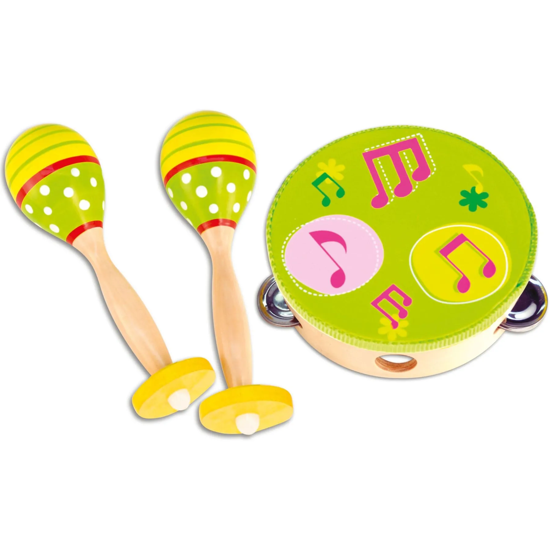 Дерев&#039;яний бубон і маракаси