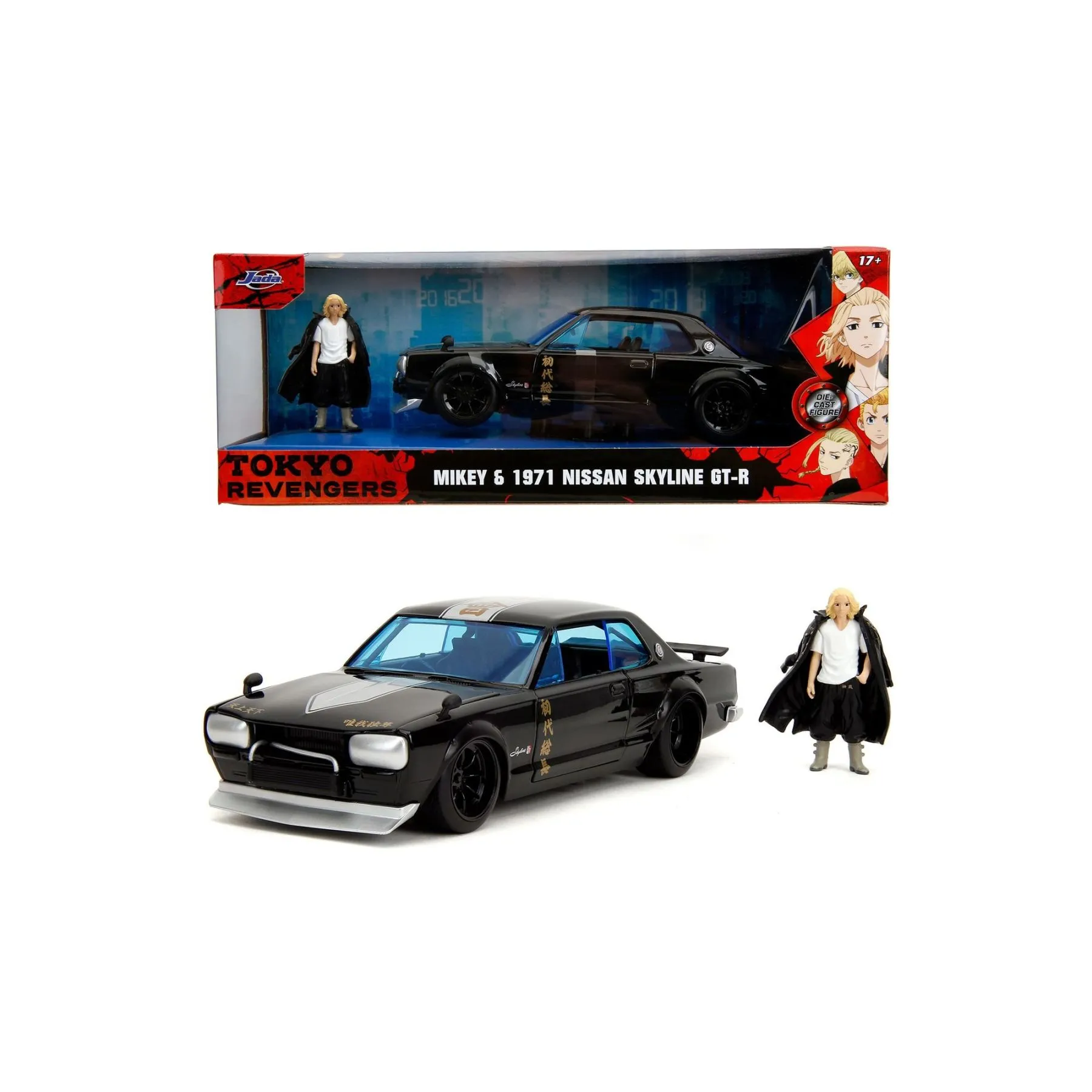 Машина металева Jada &quot;Месники Токіо&quot; Ніссан з фігуркою Мікі, масш. 1:24, 8+