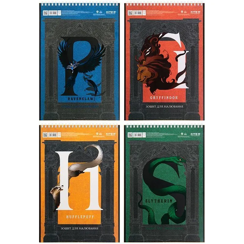 Зошит для малювання, 30 арк., спір., гібр. лак + УФ лак, HP