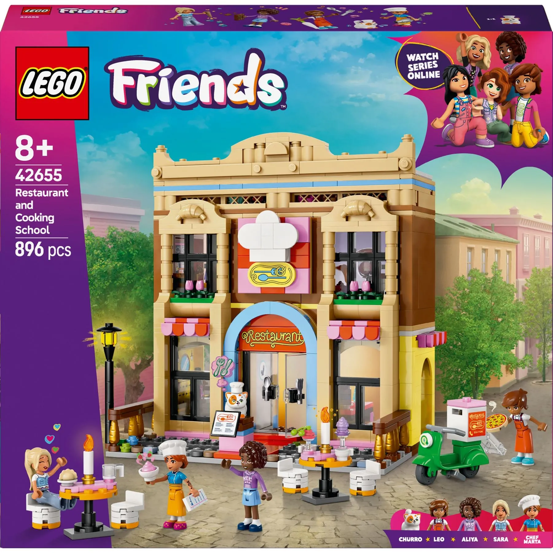 Конструктор Ресторан і кулінарна школа LEGO Friends