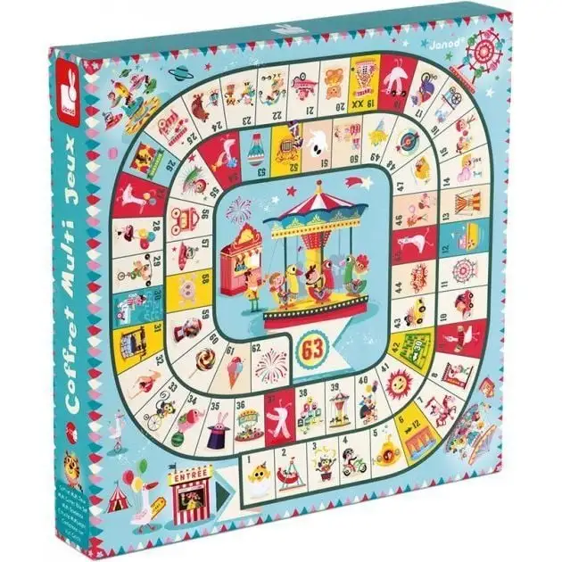 Настольная игра Janod 5 в 1 J02742
