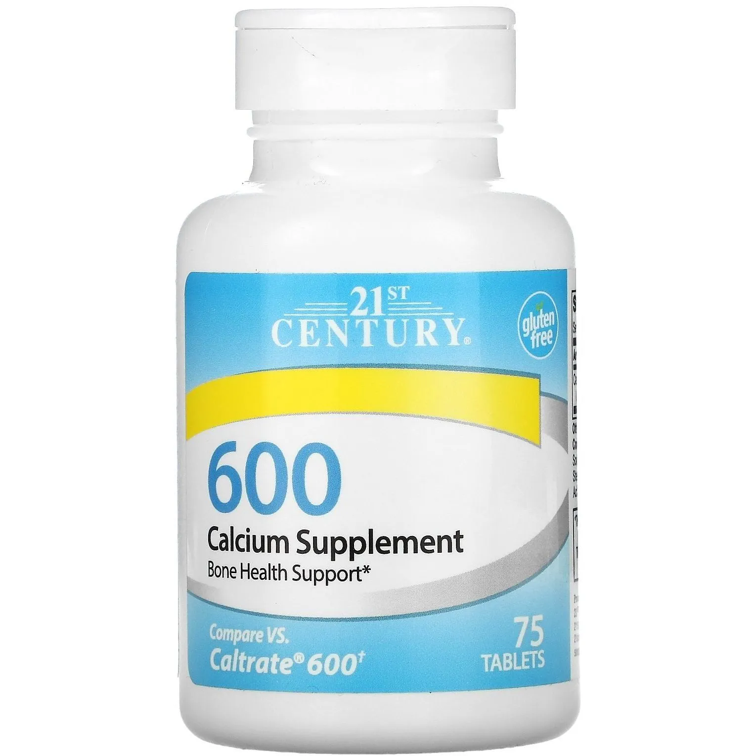 Кальцій &quot; 21th Century&quot; 600 мг, 75 таблеток