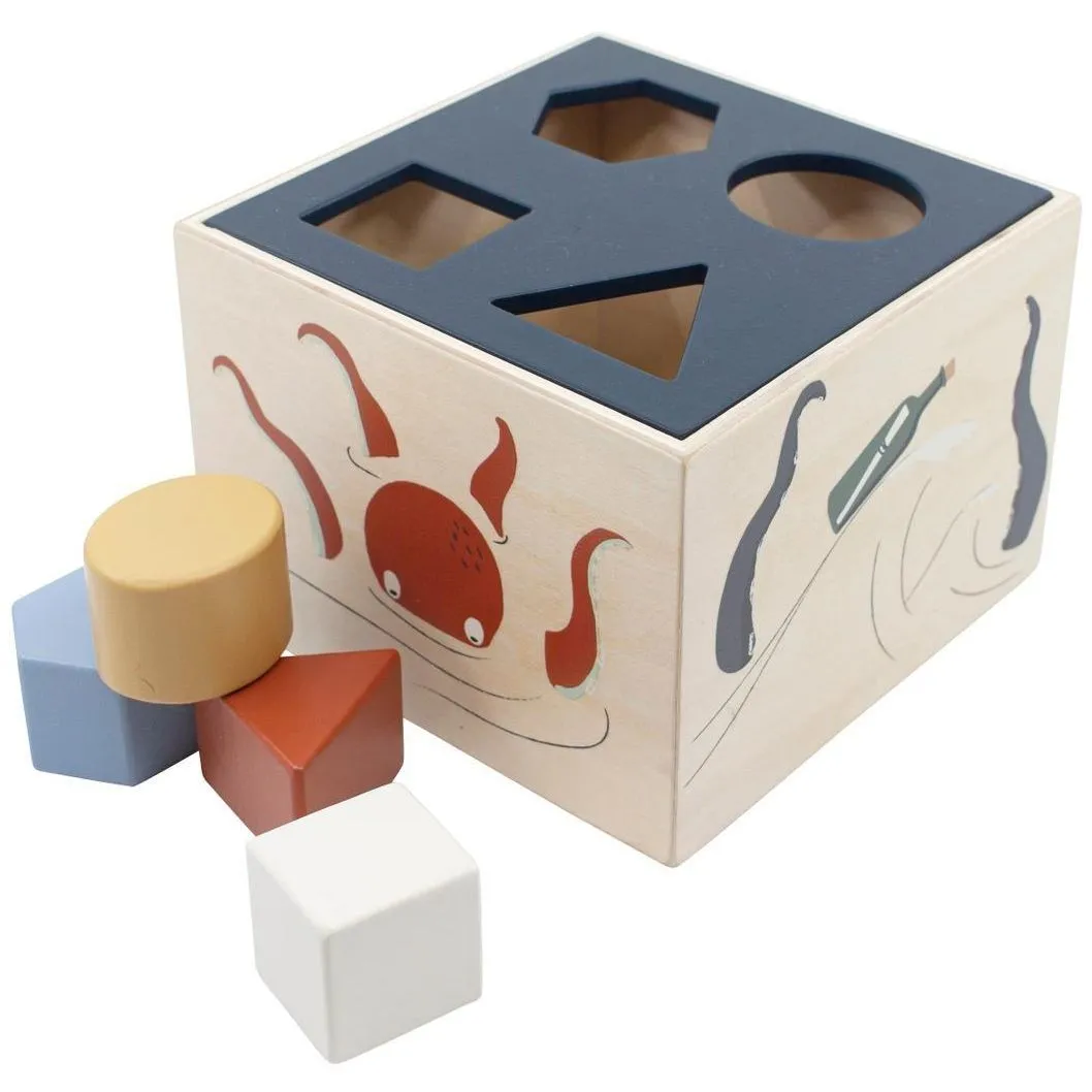 Іграшка з дерева Сортер Сім морів  &quot;Sebra&quot;