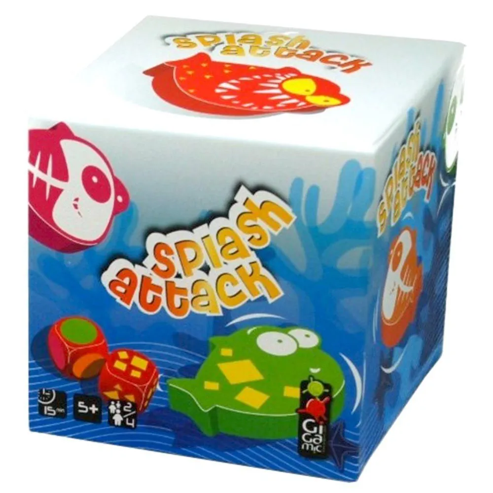 Настільна гра SPLASH ATTACK KIDS. Cigamic