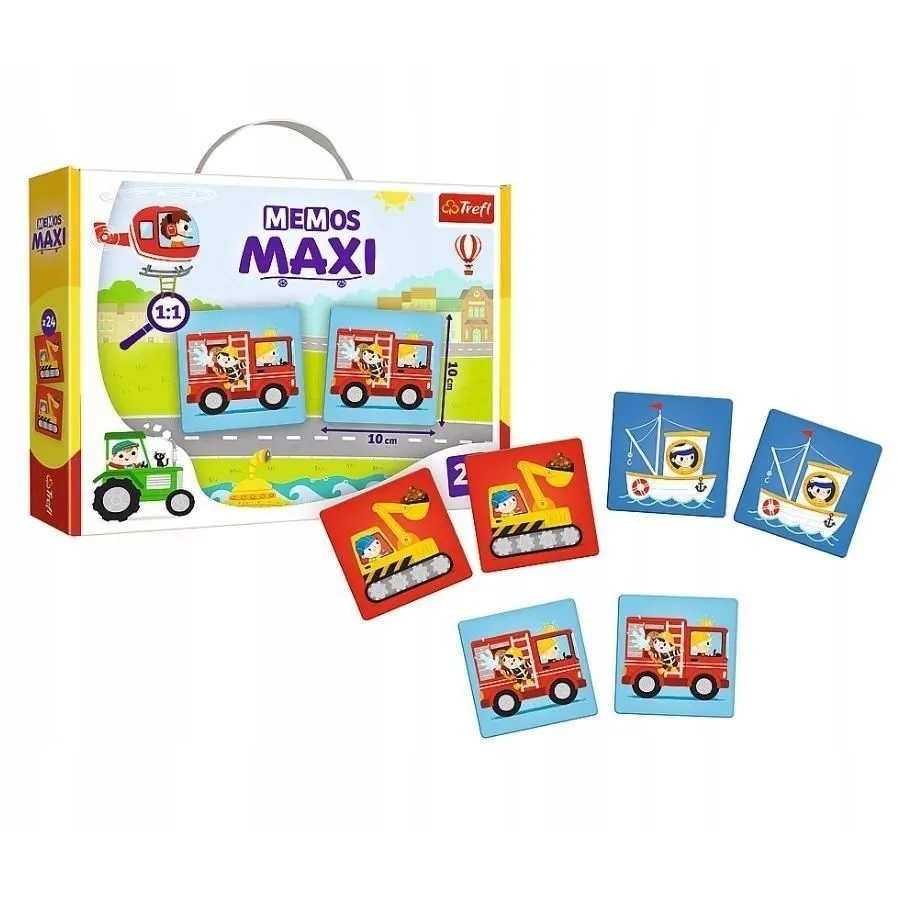 Настільна гра - &quot;Мемос MAXI Транспорт &quot; /Trefl
