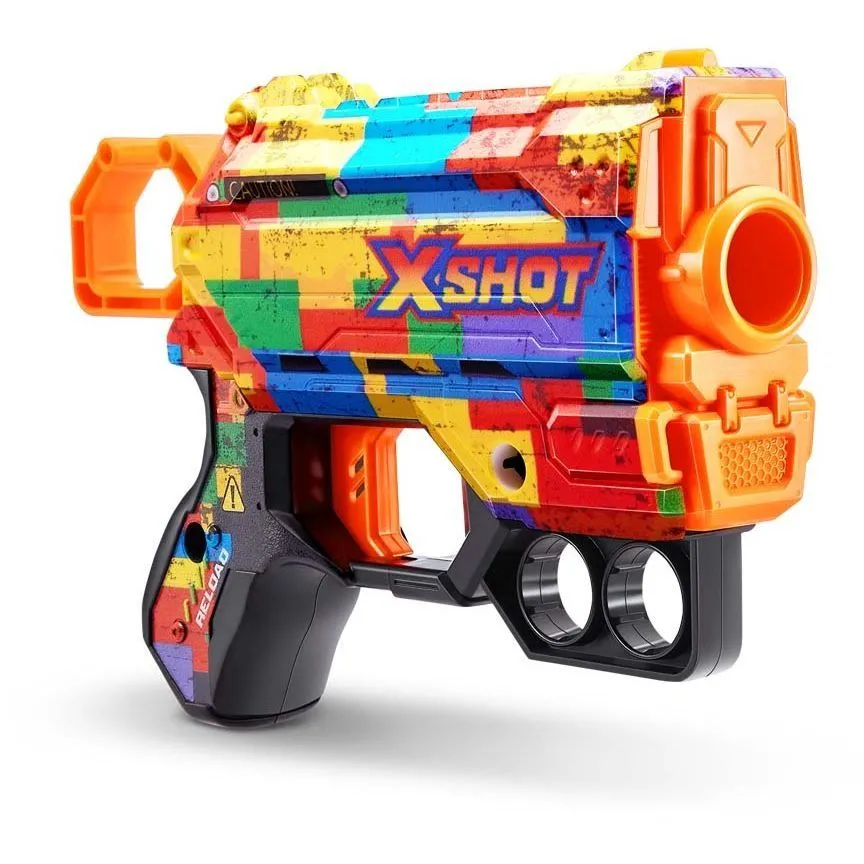 Швидкострільний бластер X-SHOT Skins Menace Striper (8 патронів), 36515N