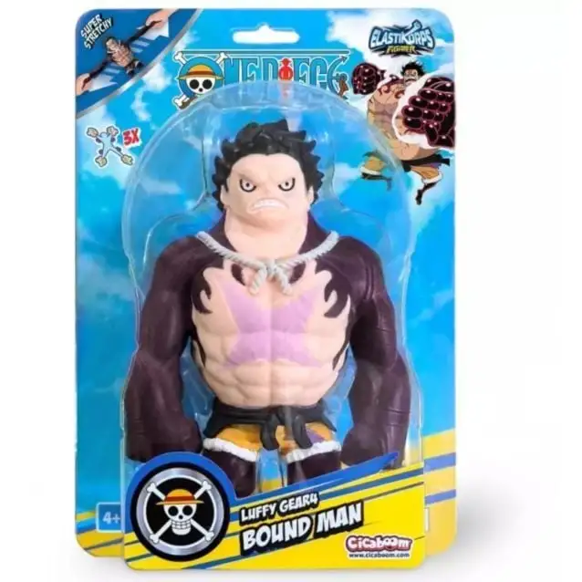 Стретч-іграшка ELASTIKORPS серії "One piece"  ЛУФФІ 4 ГІР. ПРУЖНА ЛЮДИНА