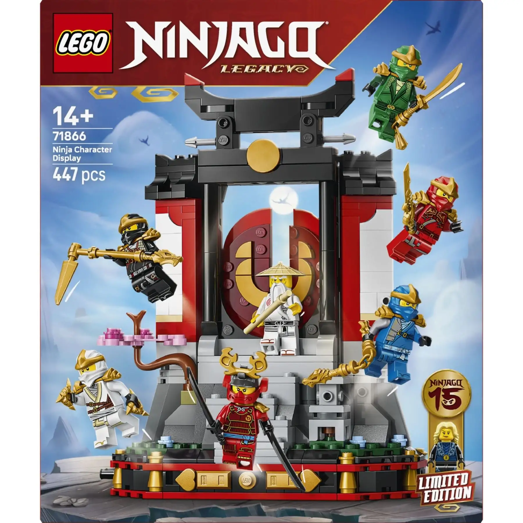 Конструктор Модель персонажів ніндзя. 15-та річниця LEGO NINJAGO