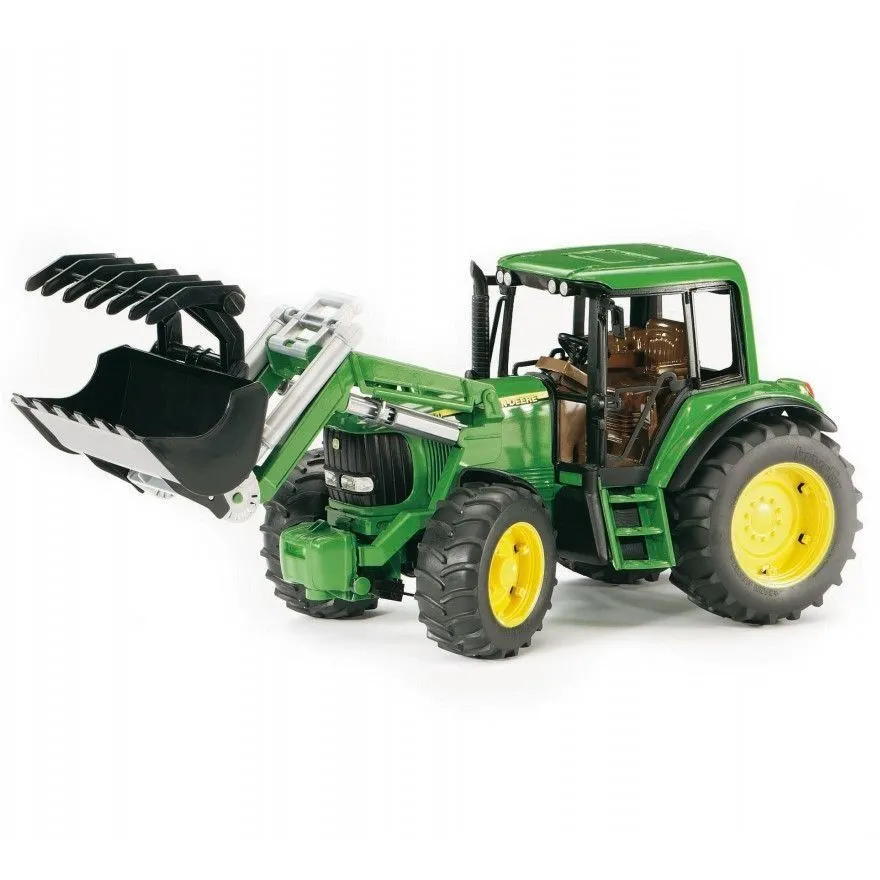 Машинка іграшкова - трактор John Deere 6920 з навантажувачем