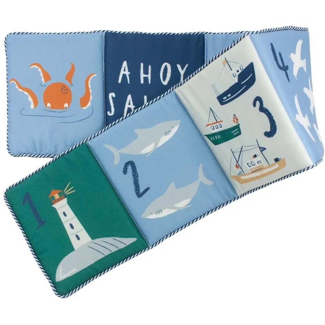 М&#039;яка плюшева складана книжка Сім морів &quot;Sebra&quot;