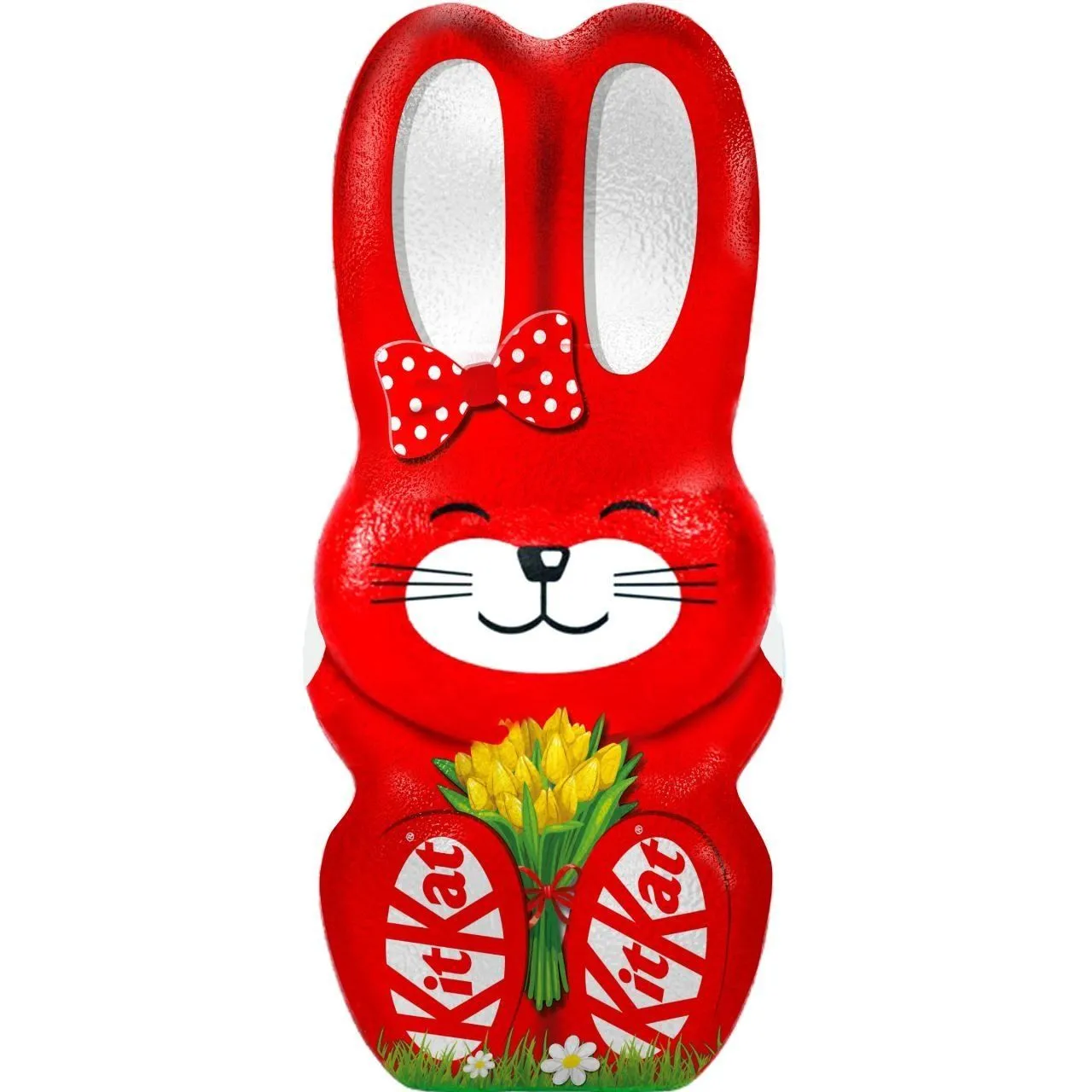 Цукерки KitKat Easter Bunny, фігурка з молочного, 85г, 16шт/ящ