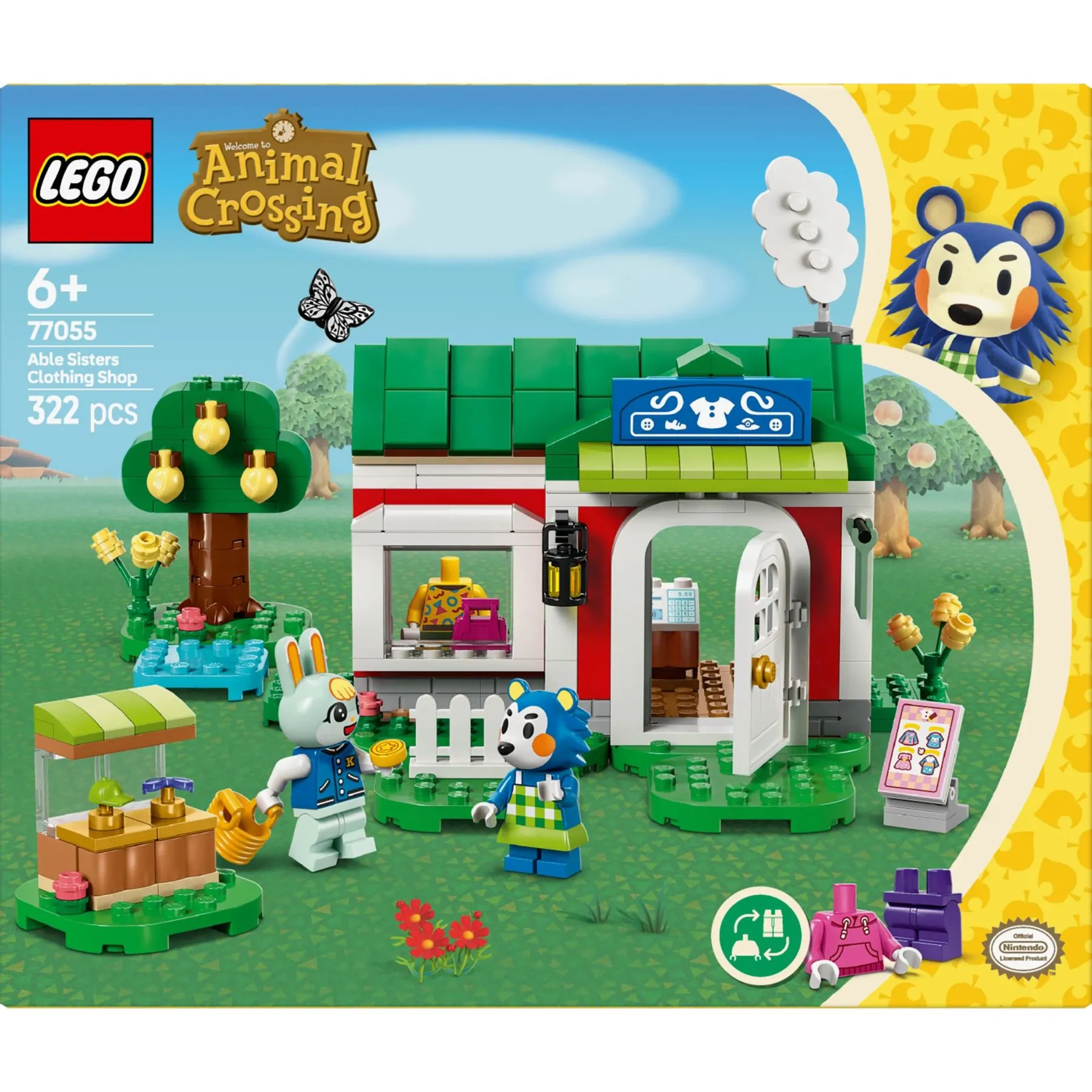 Конструктор Крамниця одягу, що належить Able Sisters LEGO Animal Crossing