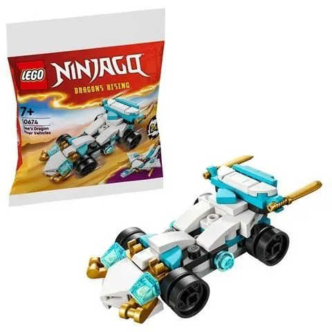 Конструктор LEGO Ninjago Суперсильні транспортні засоби дракона Зейна